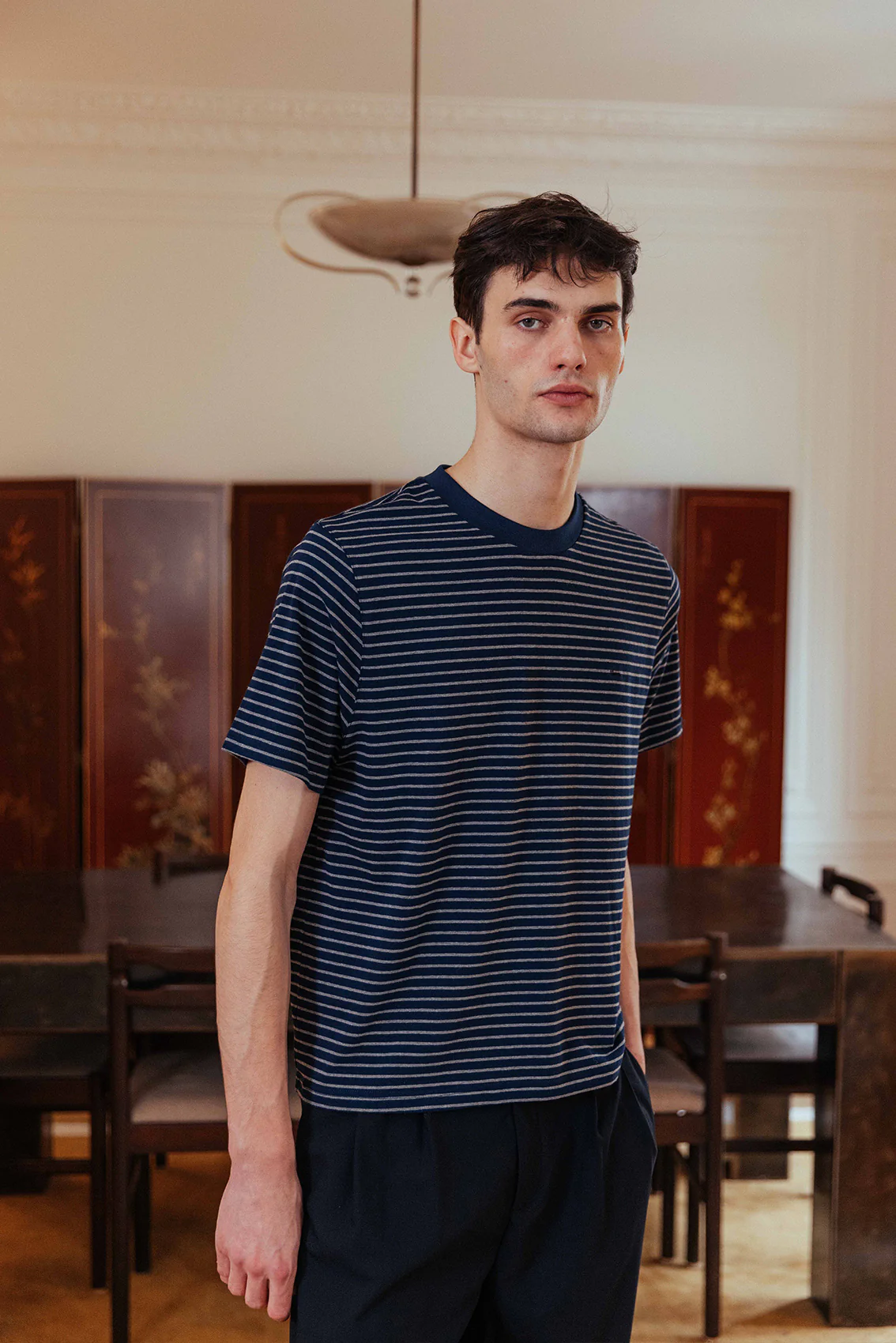 Alfie Striped T-Shirt - Image 2