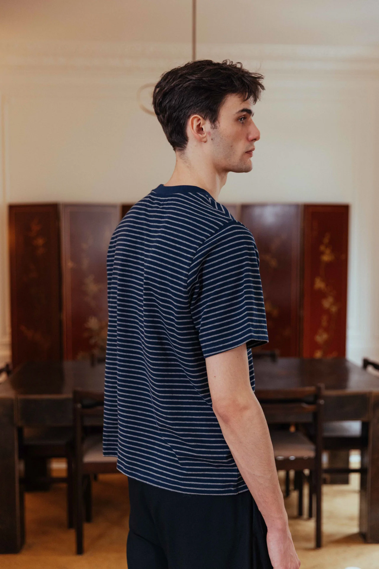 Alfie Striped T-Shirt - Image 9