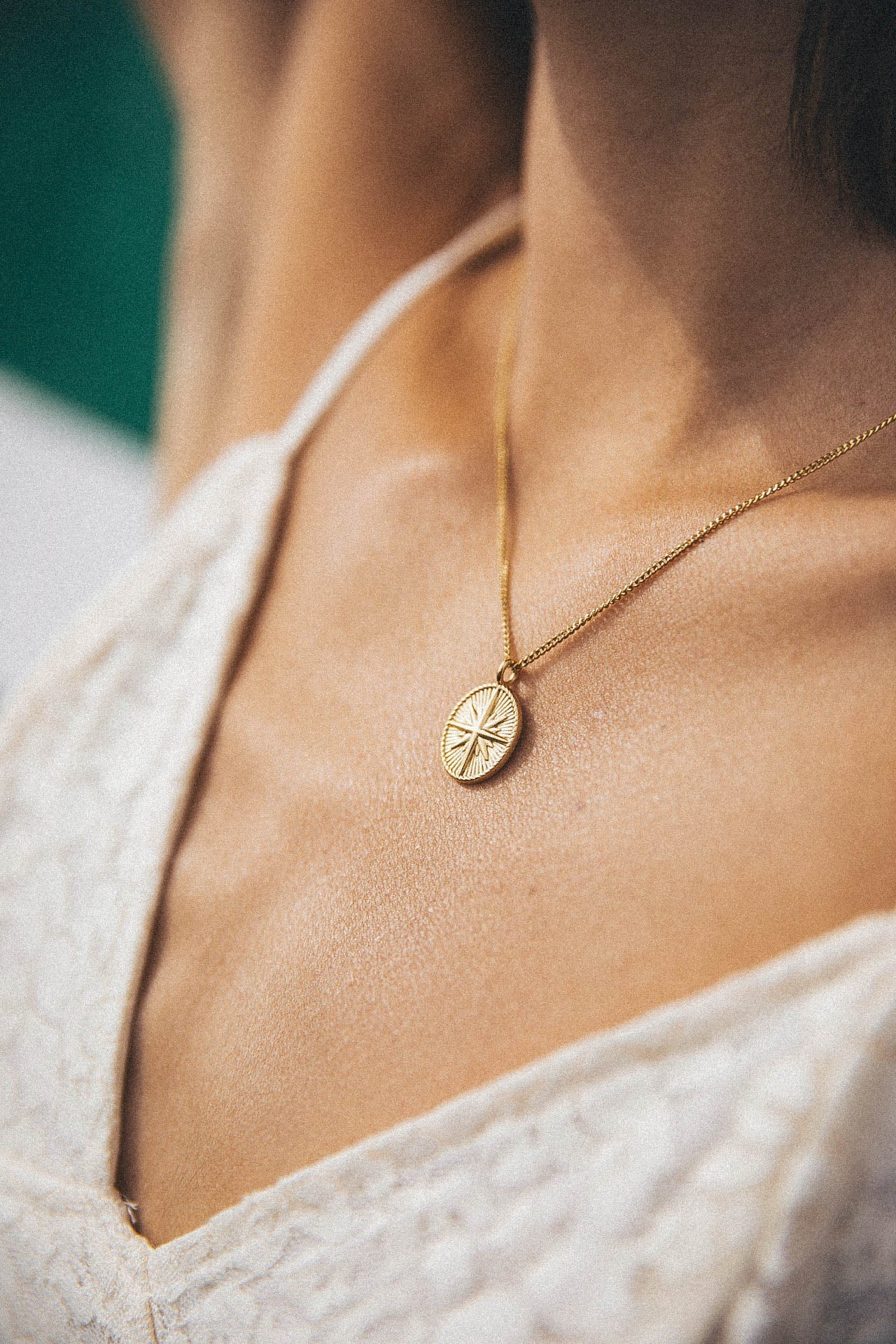 Biel Necklace, Gold - Image 4