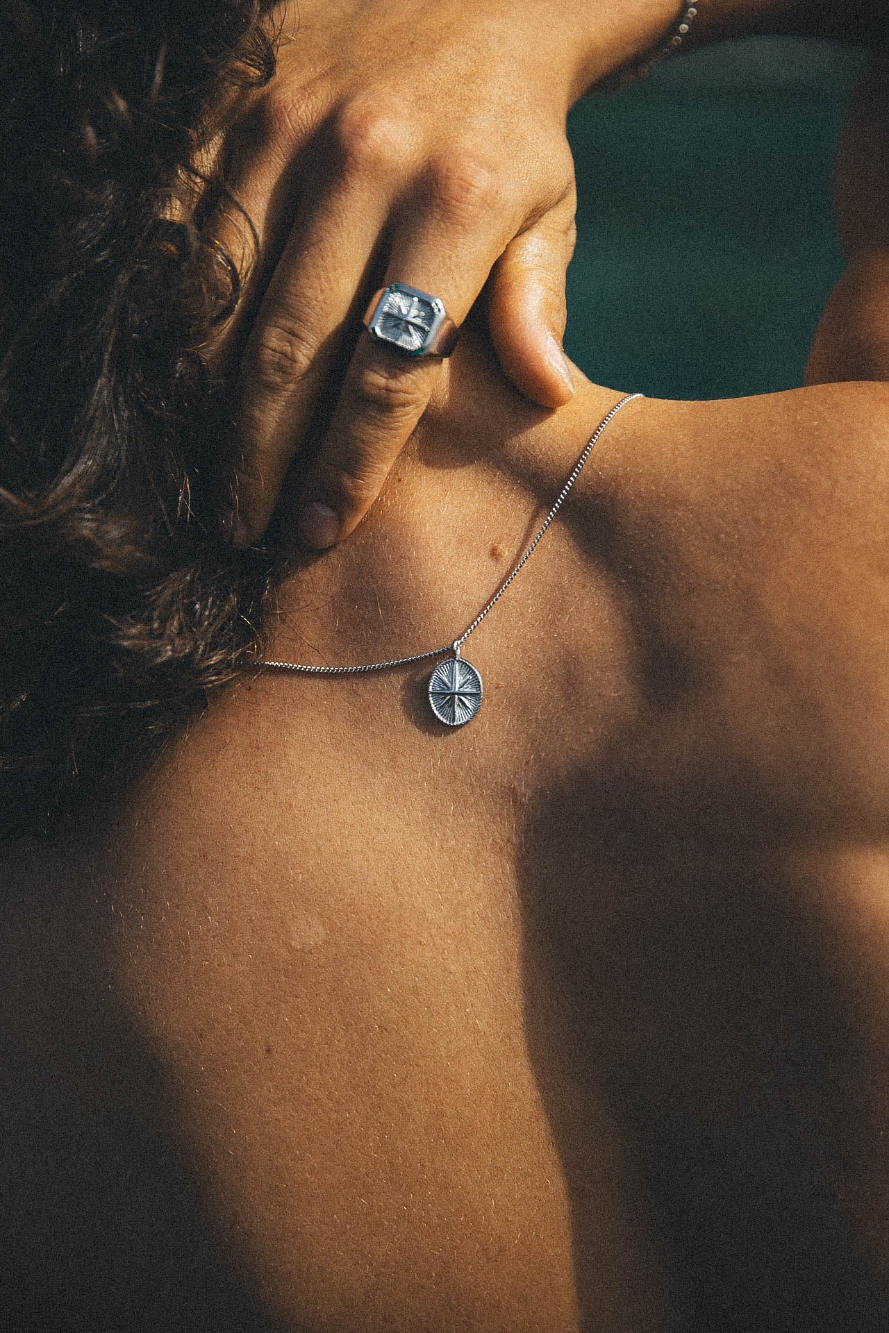 Biel Necklace, Silver - Image 4