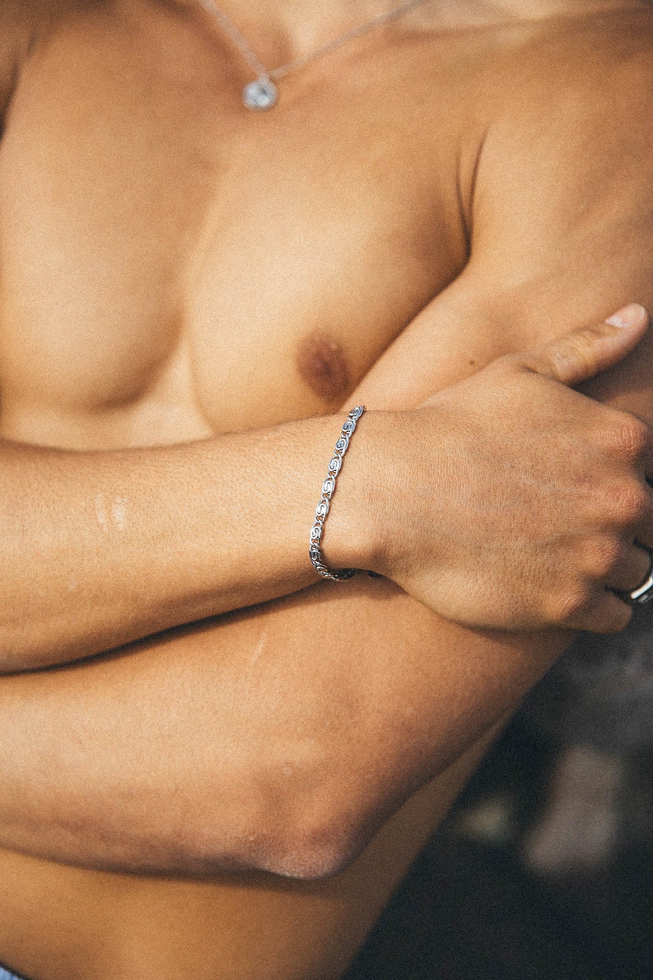 Brent Bracelet, Silver - Image 3