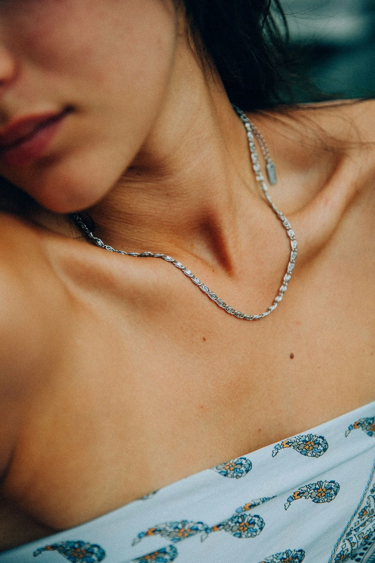Brody Necklace, Silver - Image 5