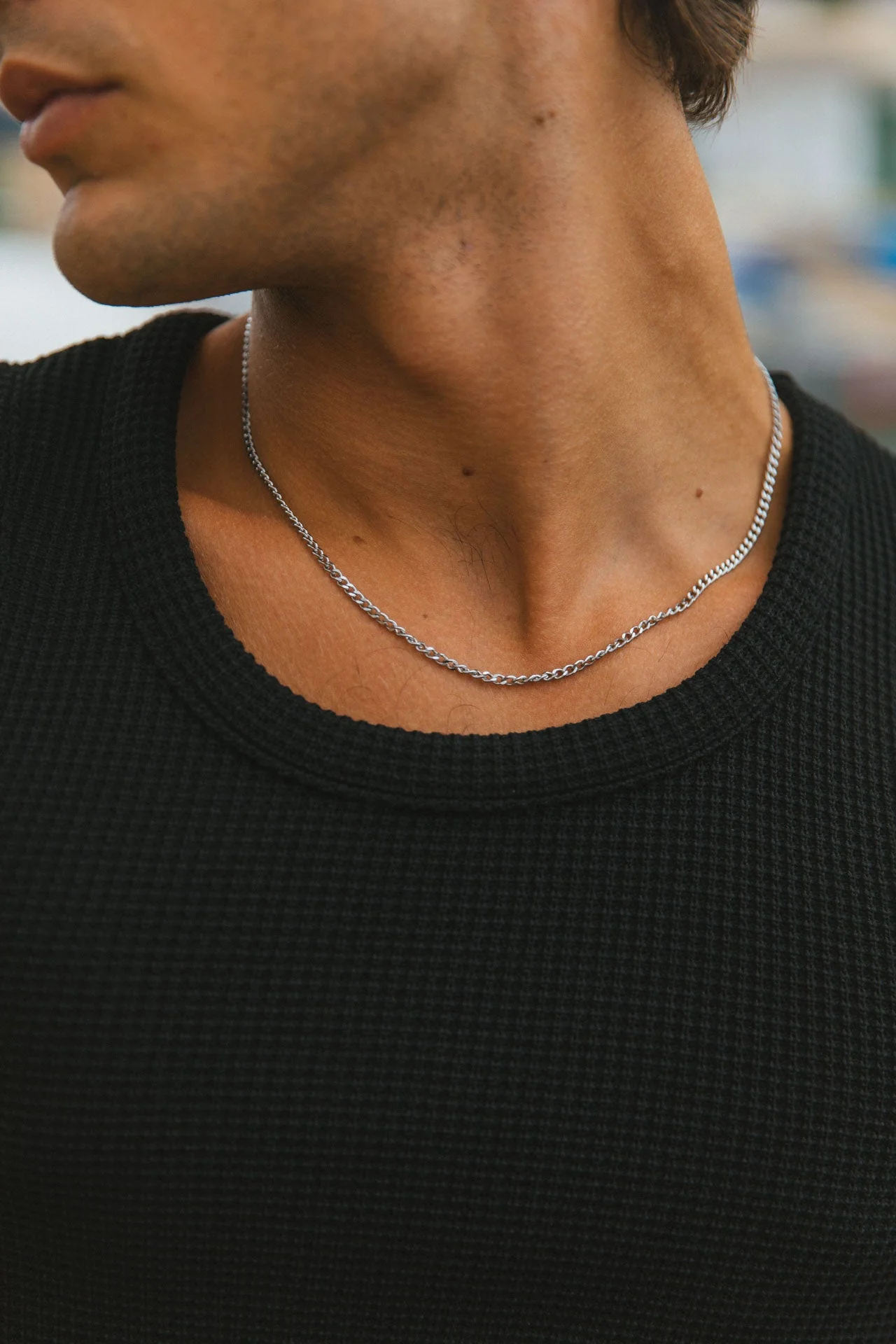 Casey Necklace, Silver - Image 3