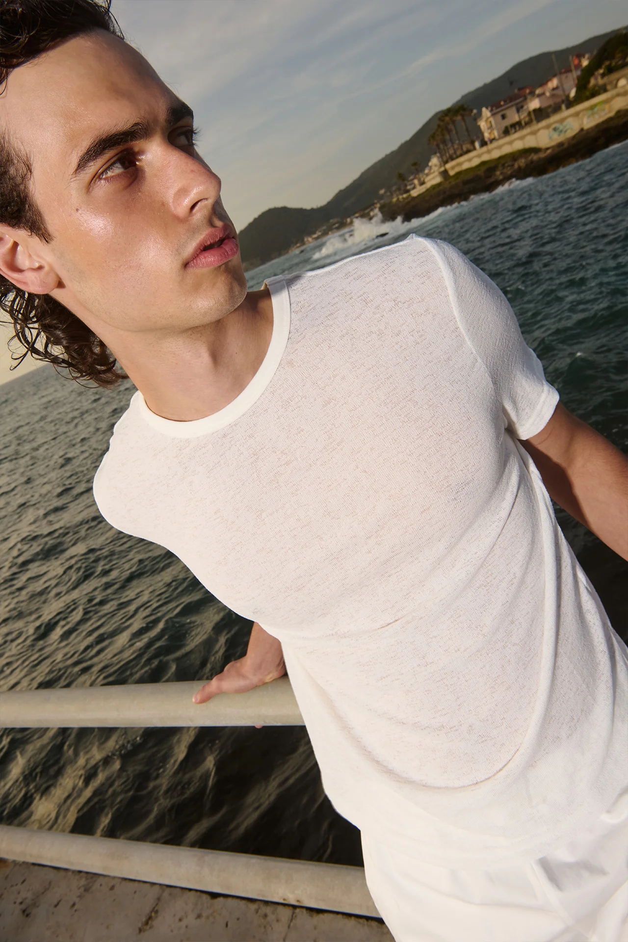 Caspar Textured T-Shirt - Image 7