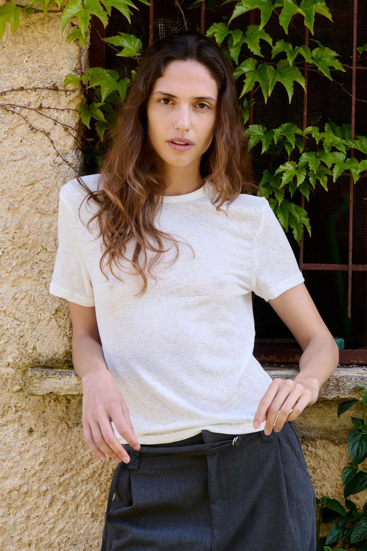 Caspar Textured T-Shirt - Image 8