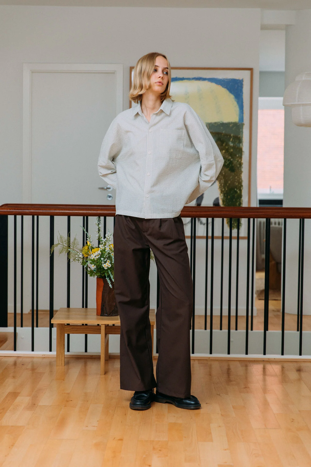 Dylan Trousers, Brown - Image 10