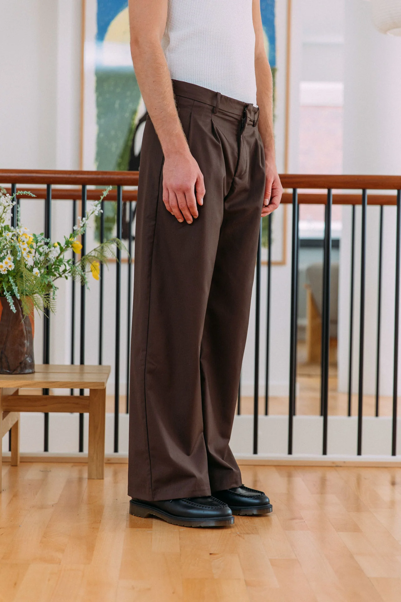 Dylan Trousers, Brown - Image 3