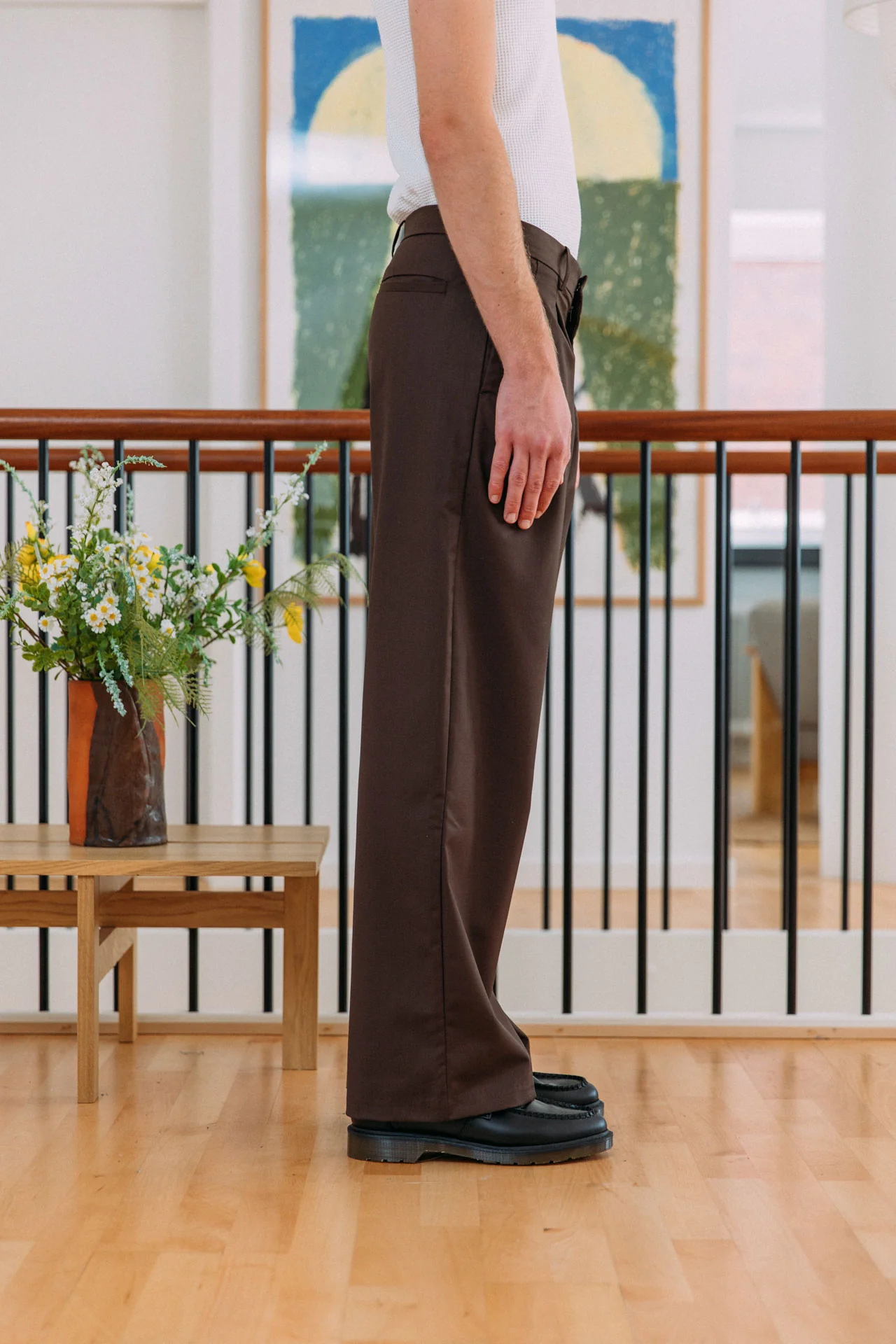 Dylan Trousers, Brown - Image 4