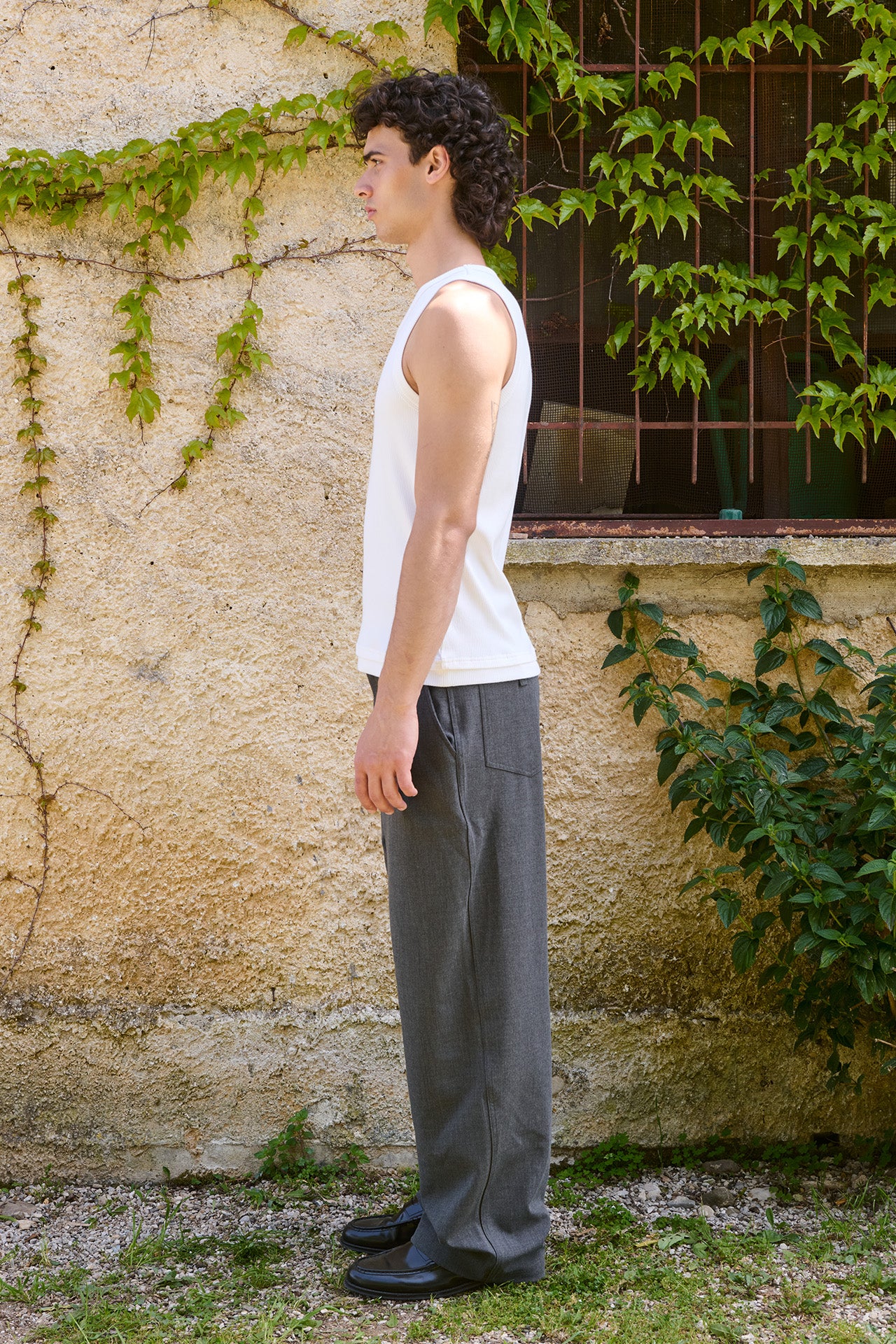 Edgar Ribbed Vest - Image 4