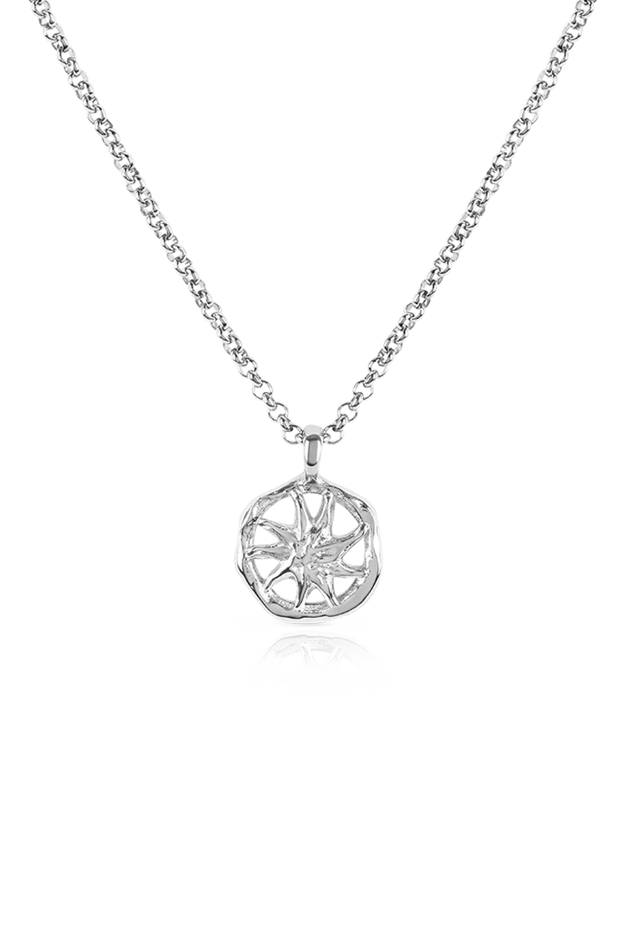 Elios Necklace, Silver