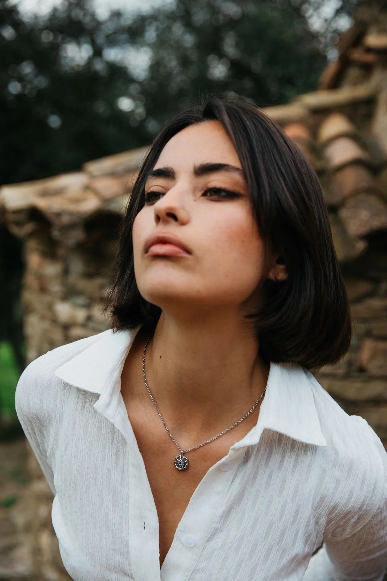 Elios Necklace, Silver - Image 5