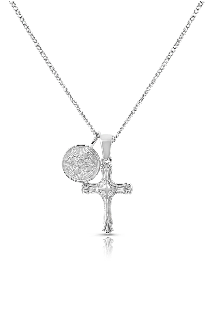 Enrico Necklace, Silver