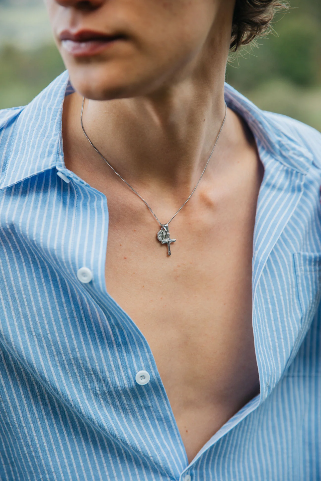 Enrico Necklace, Silver - Image 2