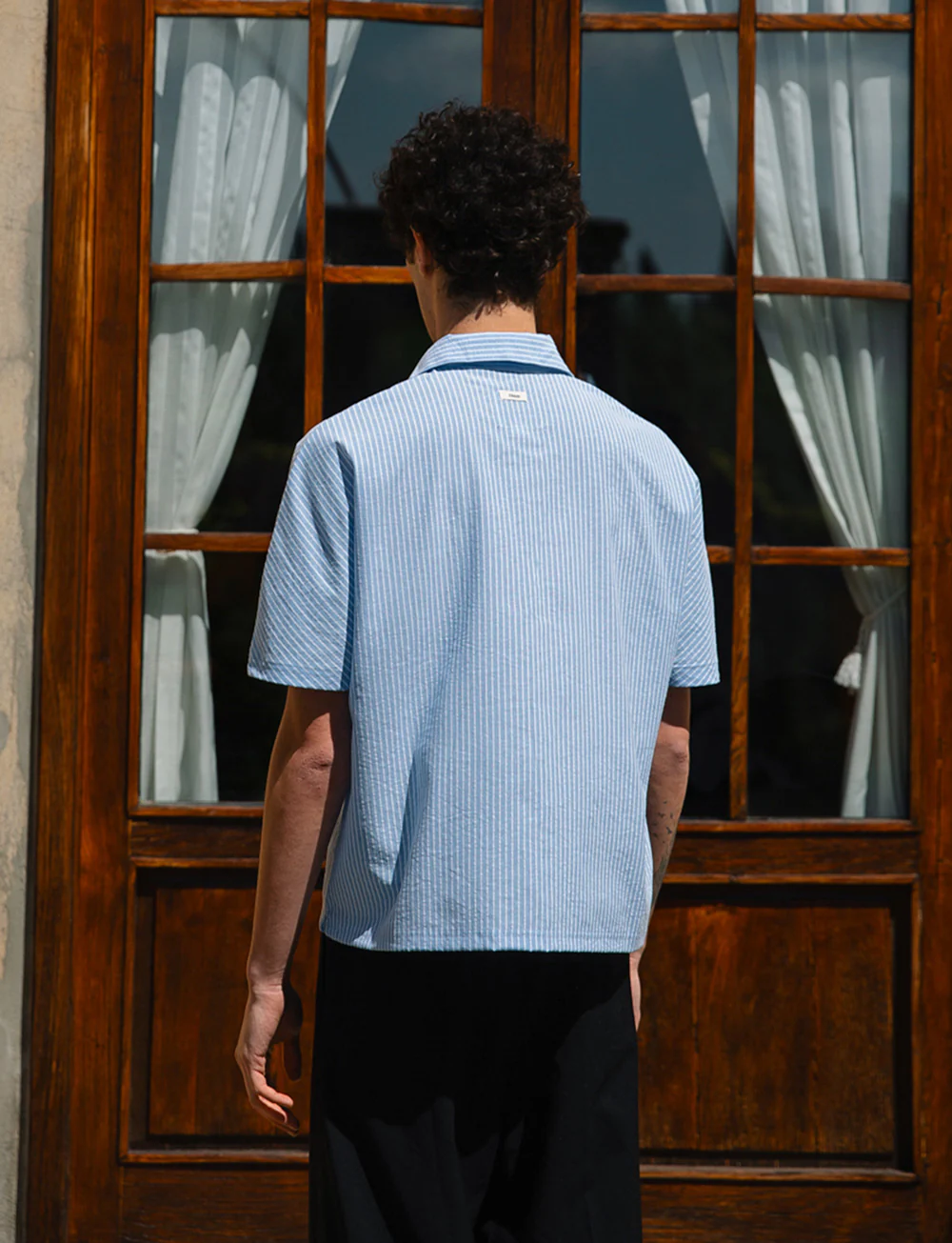 Isaiah Cotton Raglan Shirt - Image 4