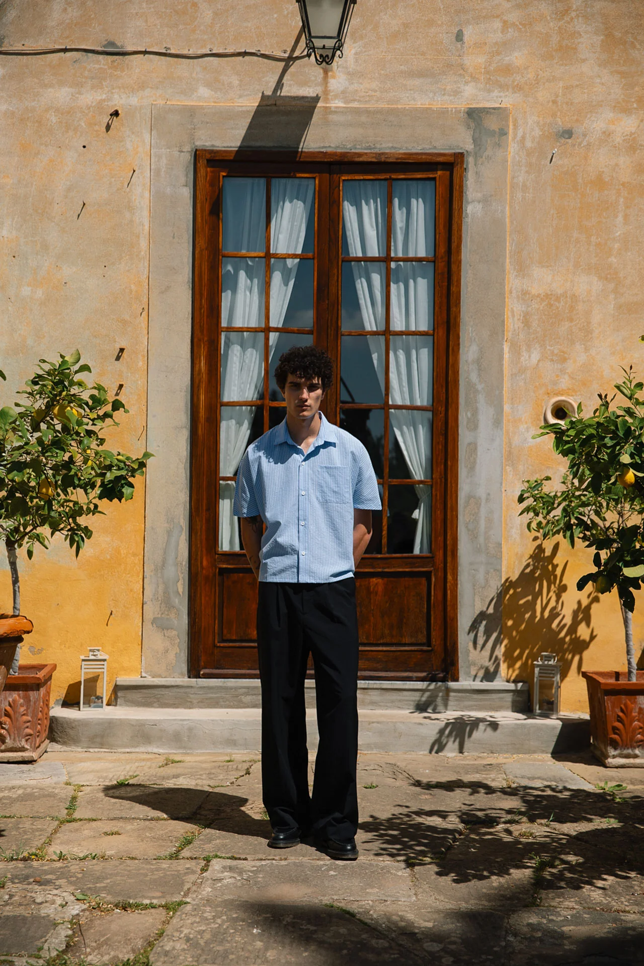 Isaiah Cotton Raglan Shirt - Image 5