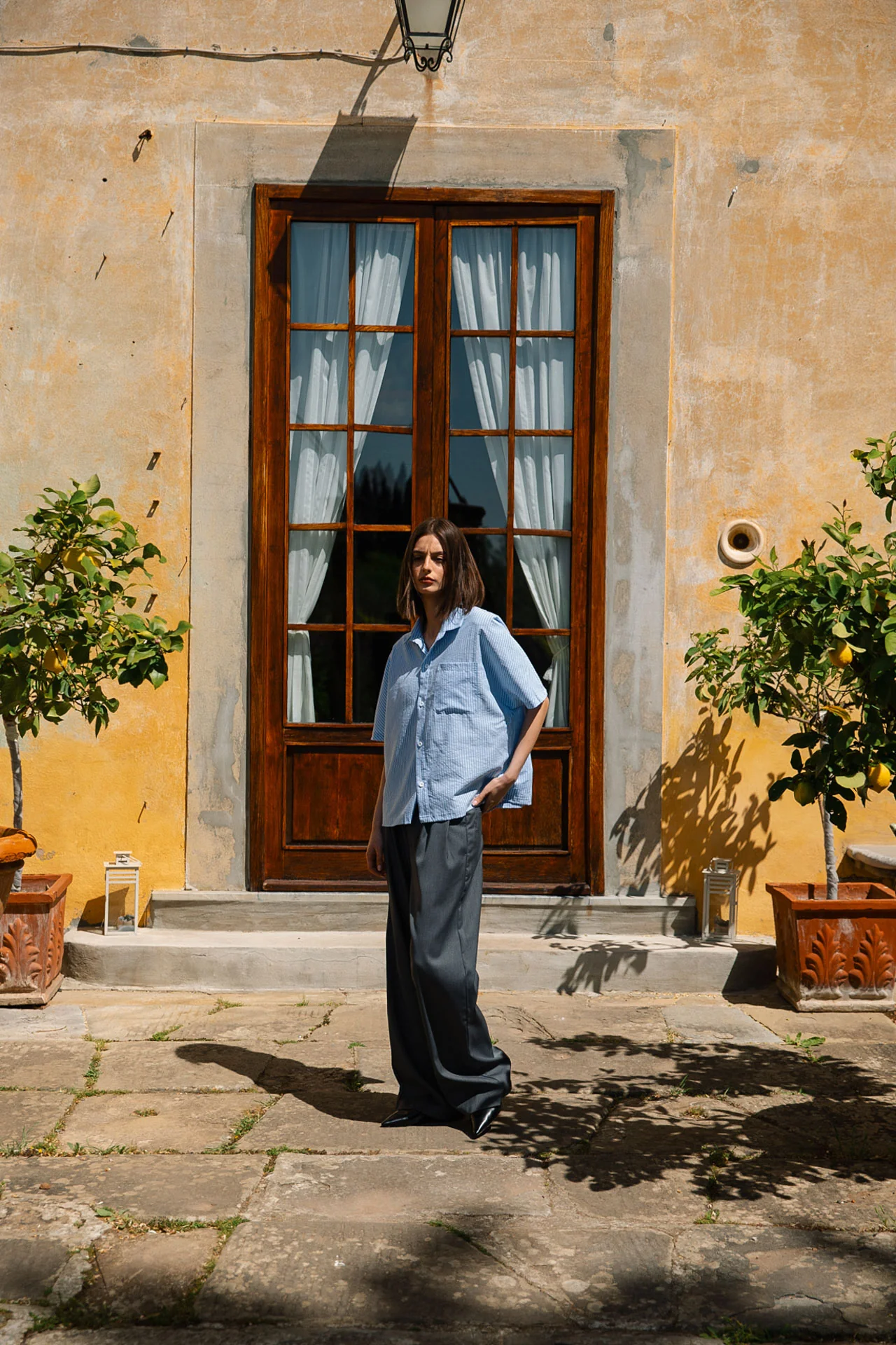 Isaiah Cotton Raglan Shirt - Image 6