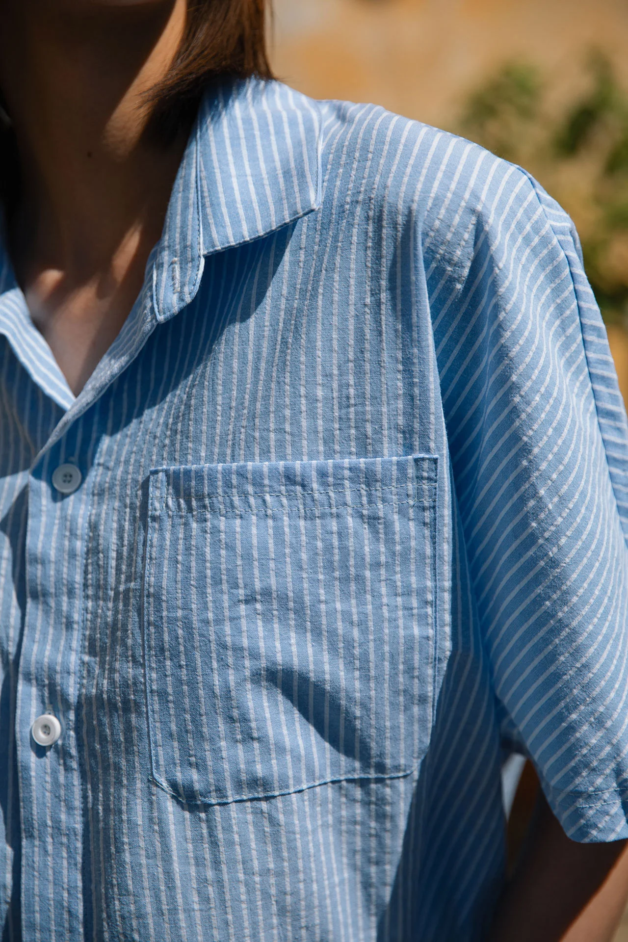 Isaiah Cotton Raglan Shirt - Image 7