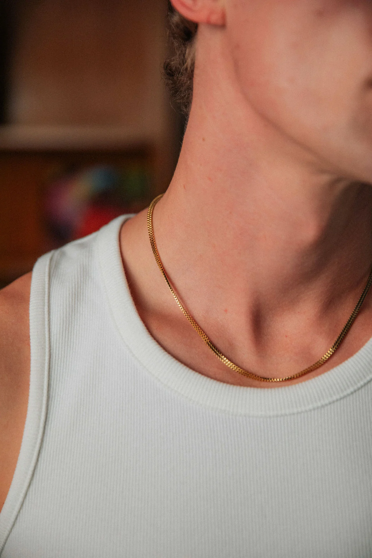 Johnny Necklace, Gold - Image 2
