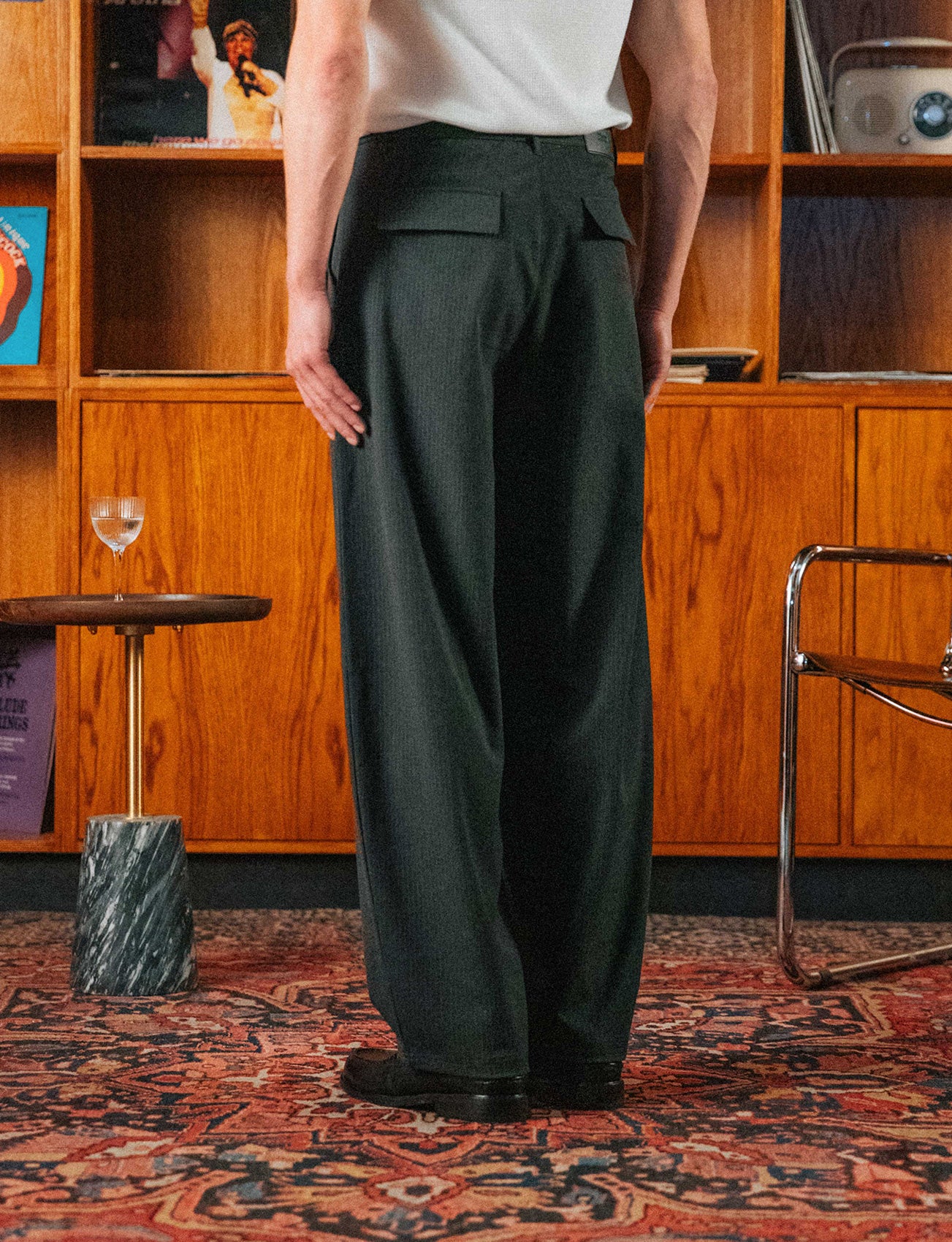 Lowen Barrel Leg Trouser - Image 4
