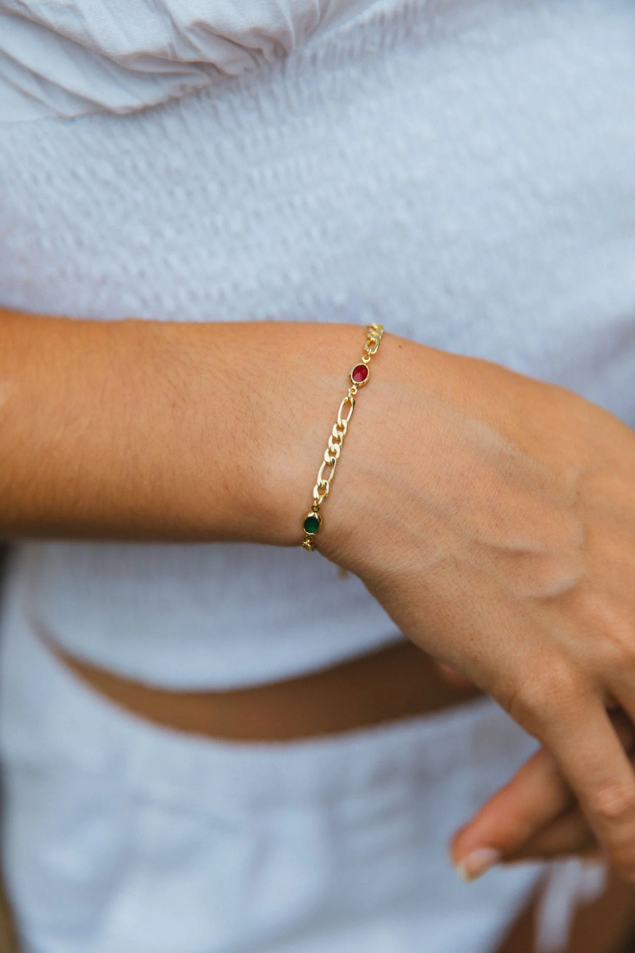 Mace Bracelet, Gold - Image 4