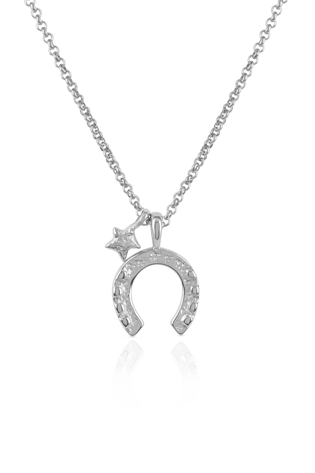 Medgar Necklace, Silver