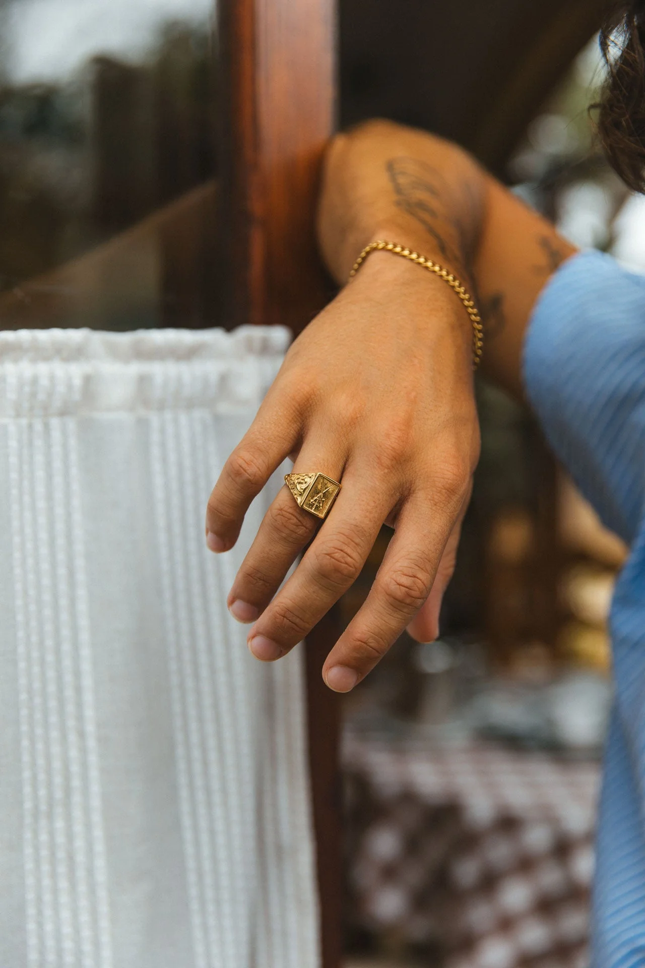 Miro Ring, Gold - Image 2