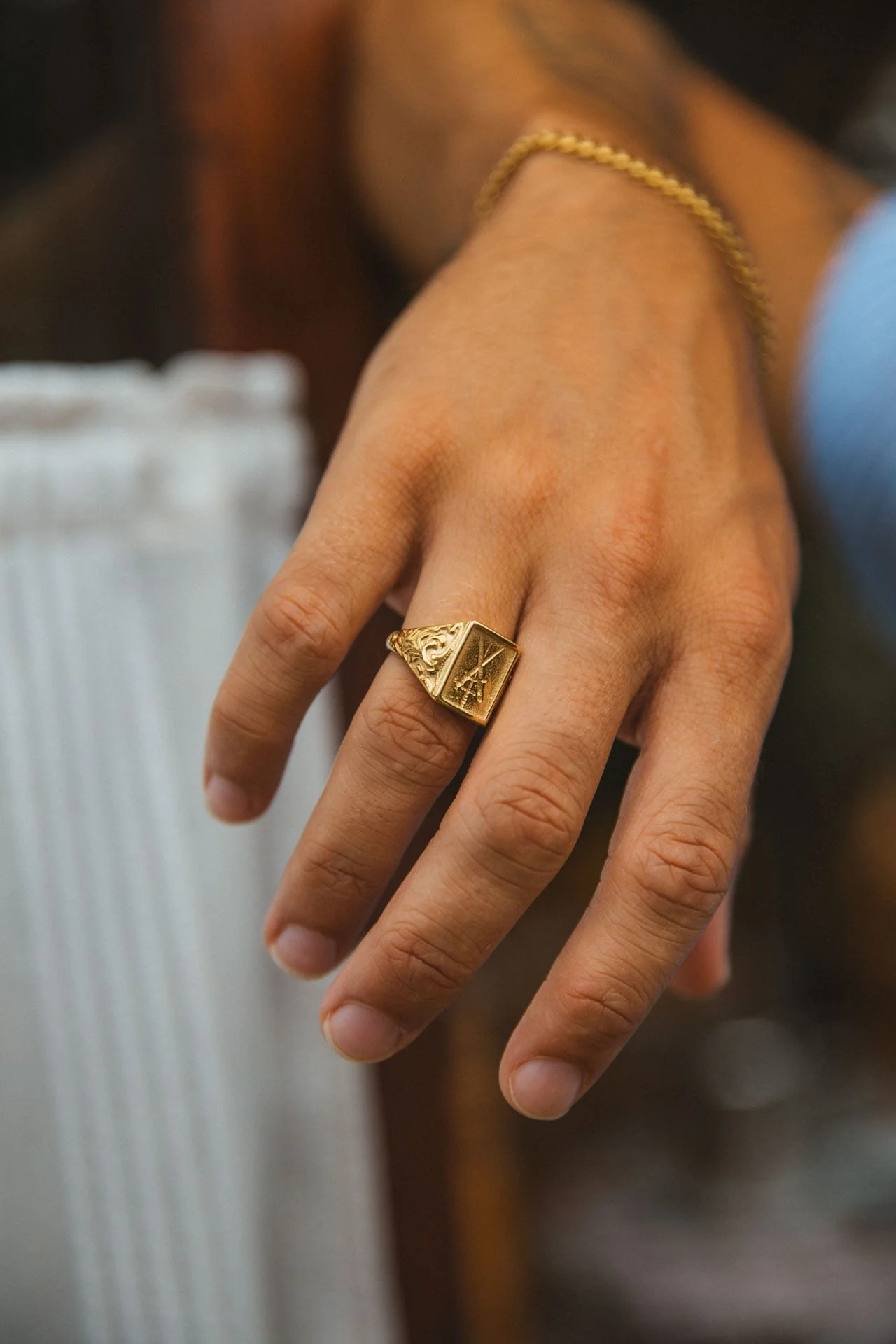 Miro Ring, Gold - Image 3