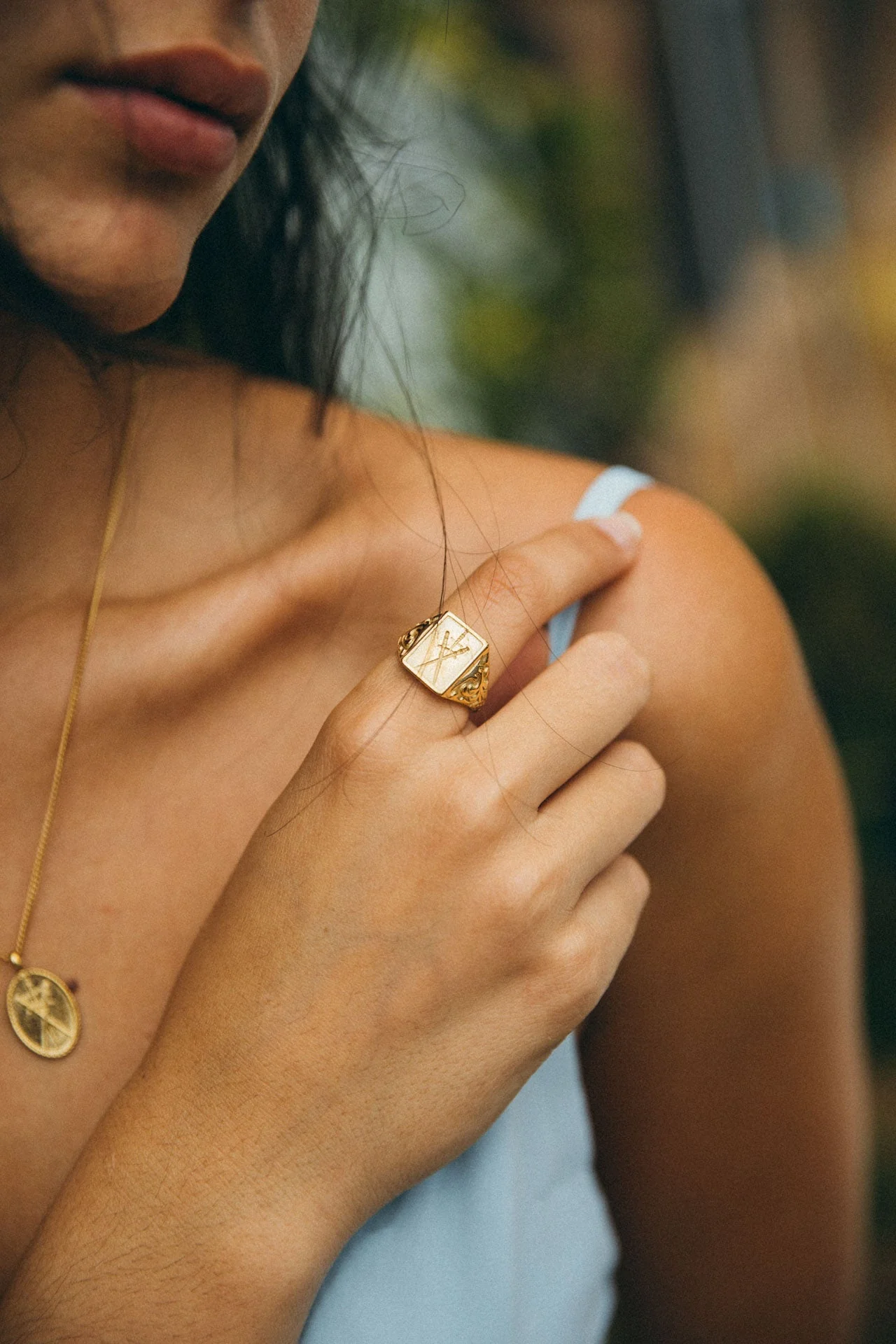 Miro Ring, Gold - Image 4