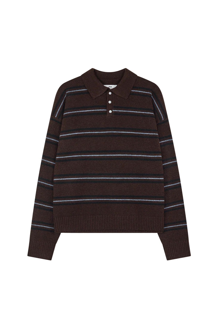 Myles Polo Knit, Brown