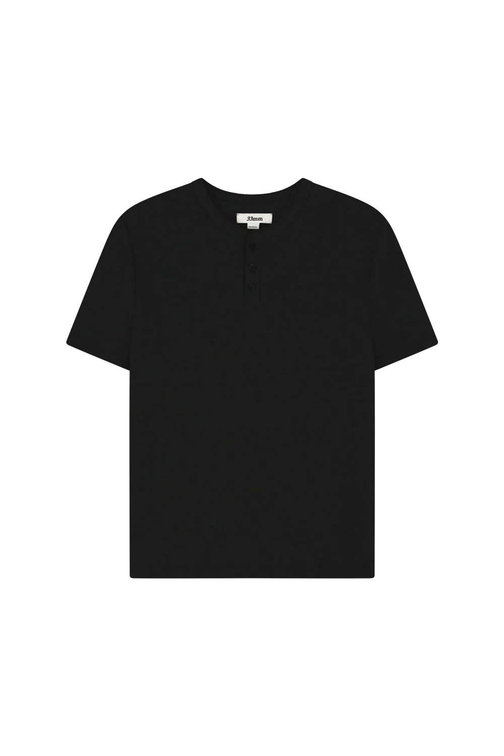 Nils Henley T-Shirt, Black