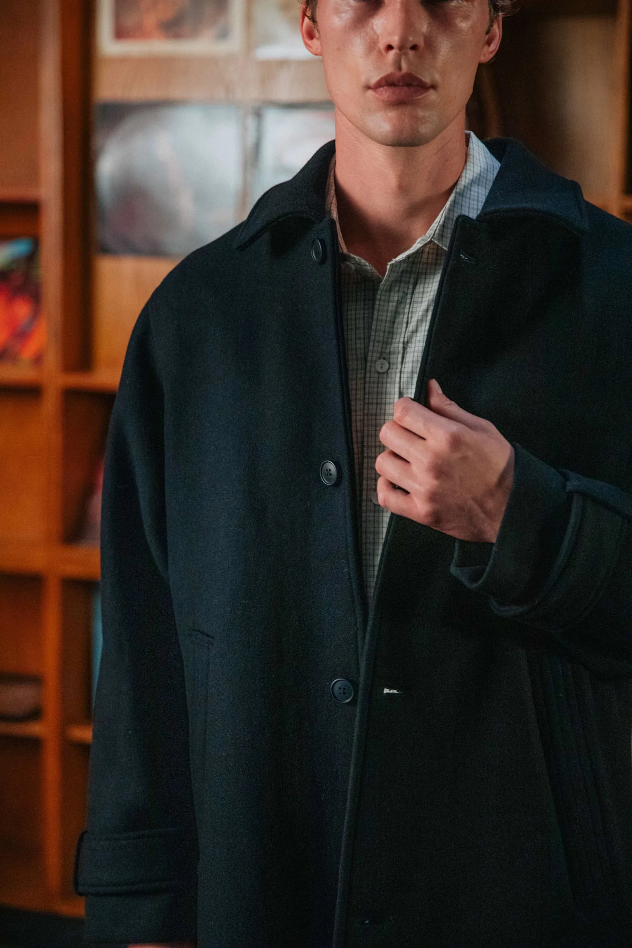Rafe Wool Overcoat - Image 8