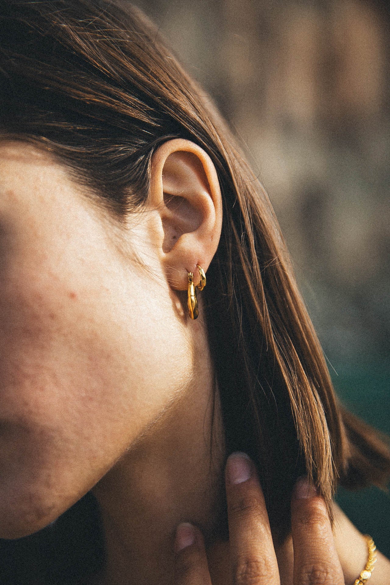 Rio Gold Earring, Pair - Image 7