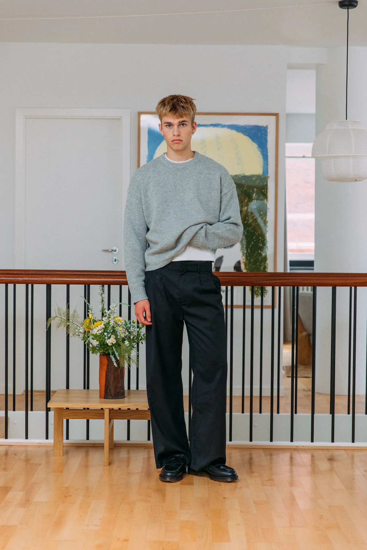 Royce Jumper, Light Grey - Image 2