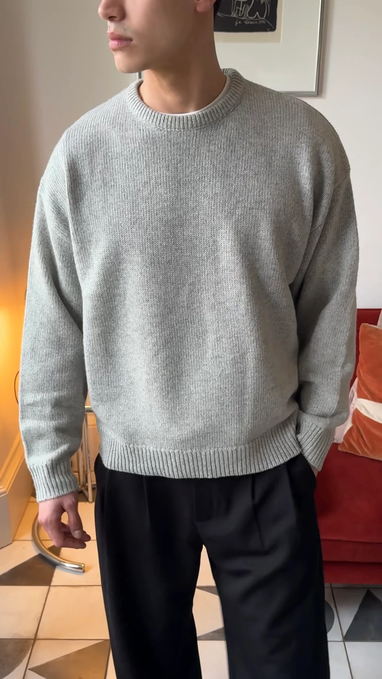 Royce Jumper, Light Grey - Image 4