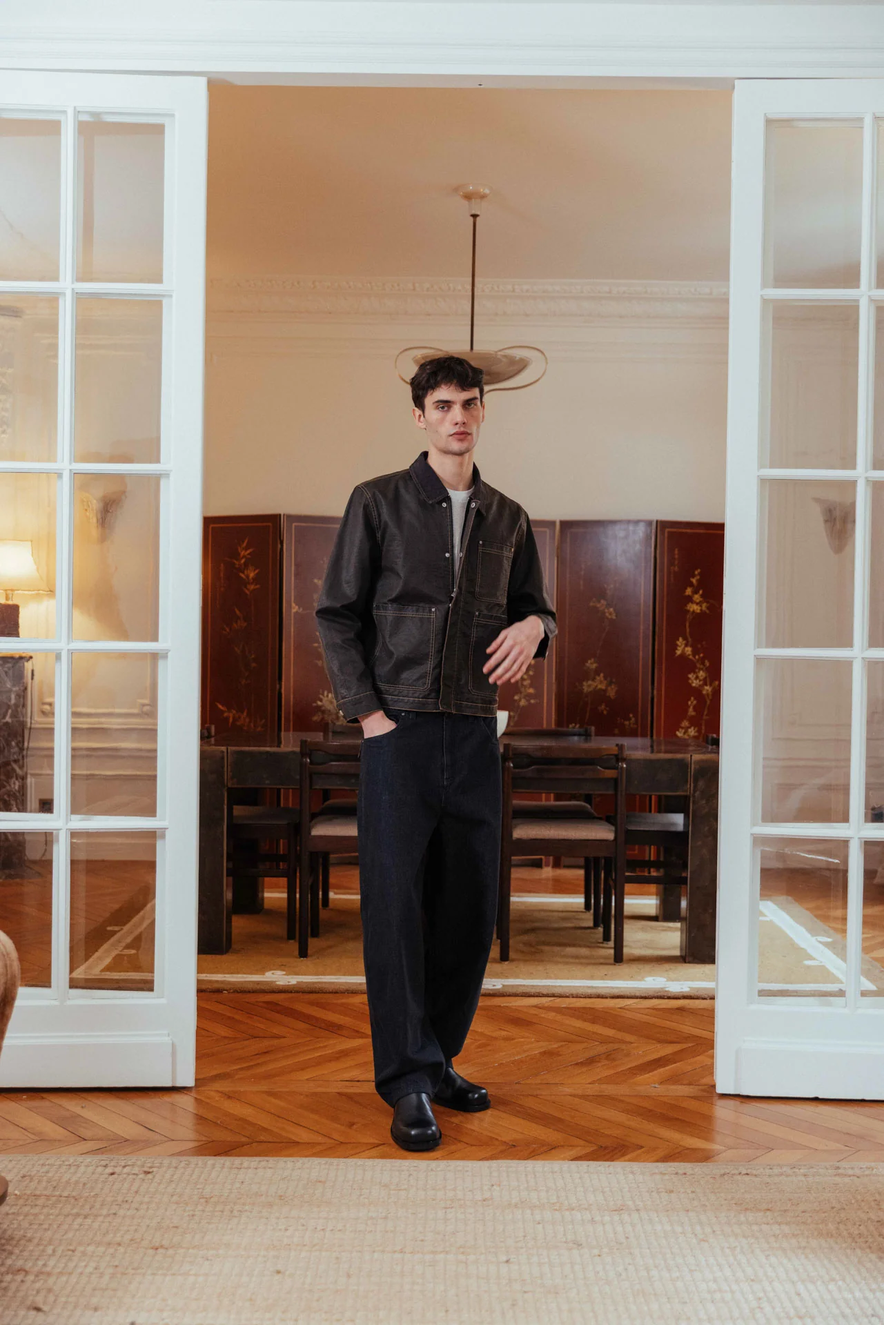 Sage Waxed Jacket - Image 3