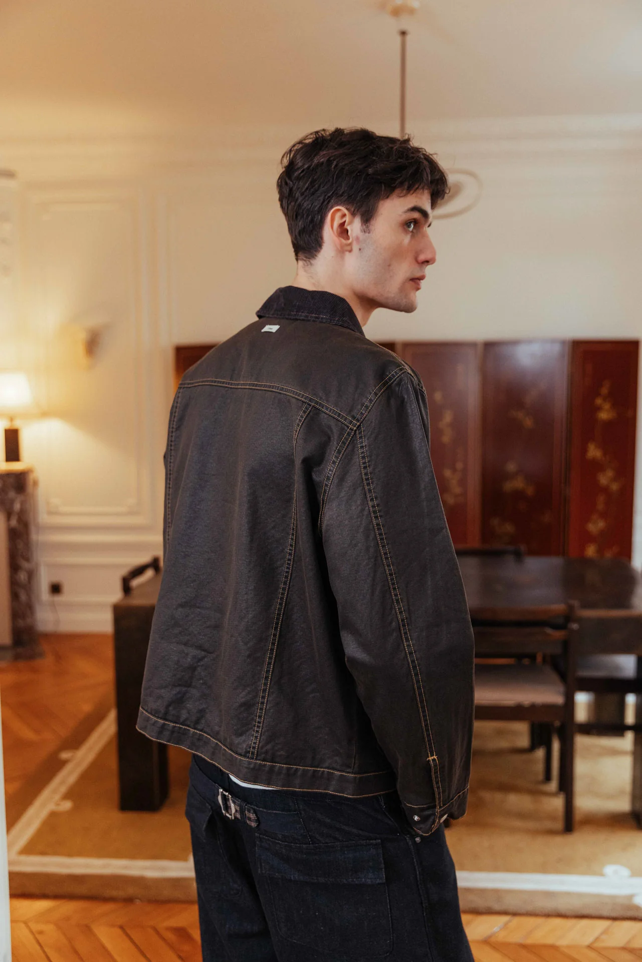 Sage Waxed Jacket - Image 5