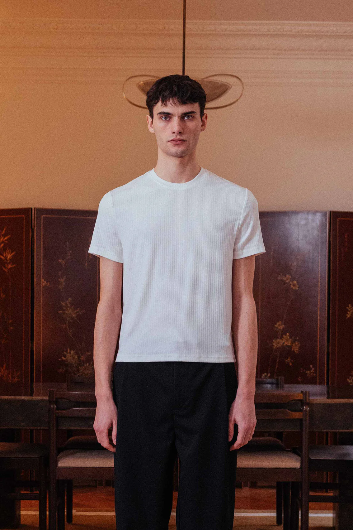 Tyler Pointelle T-Shirt - Image 2