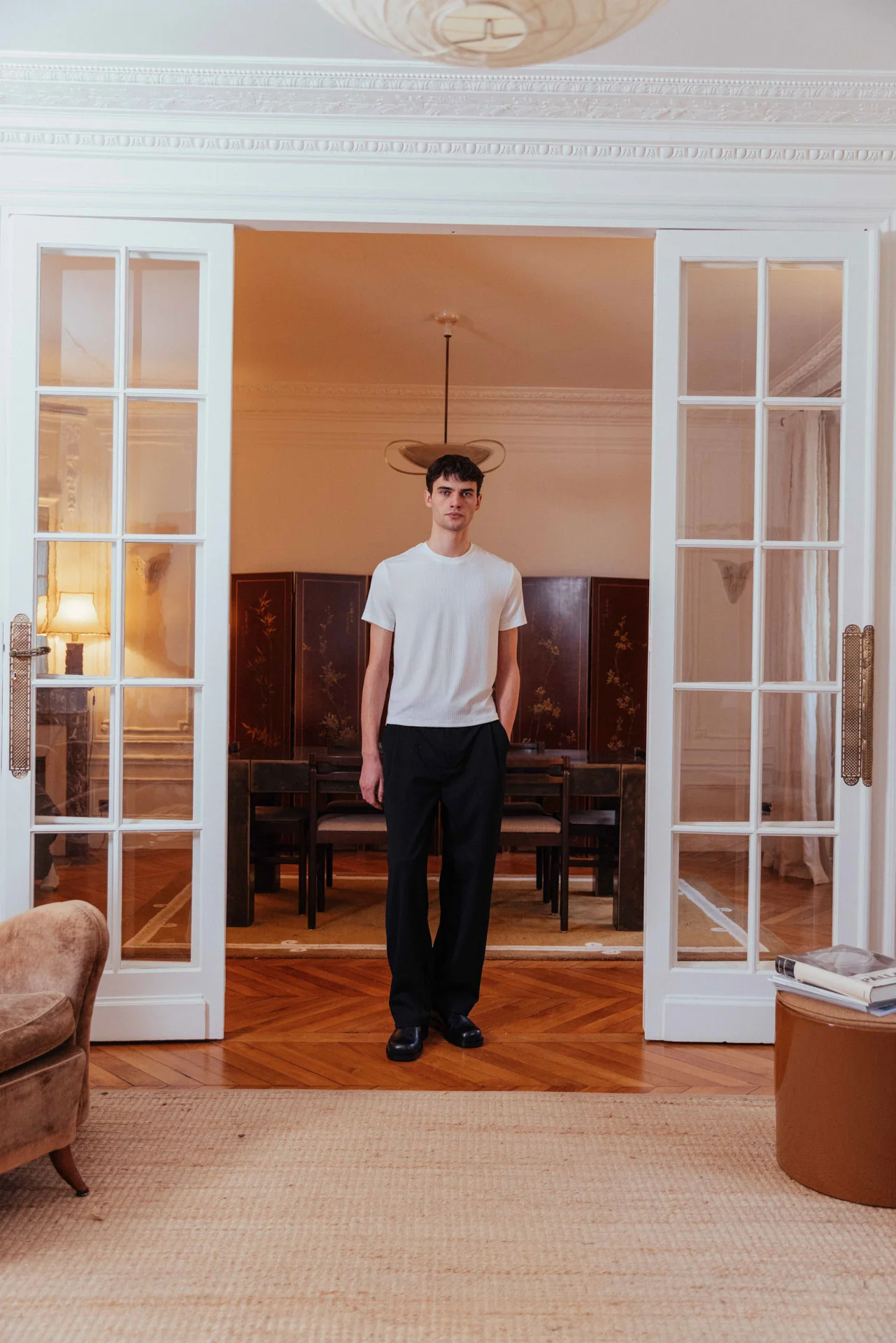 Tyler Pointelle T-Shirt - Image 3