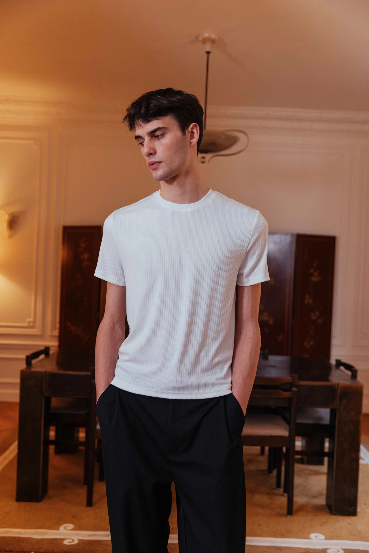 Tyler Pointelle T-Shirt - Image 6
